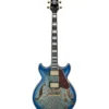Ibanez AM93QA Jet Blue Burst