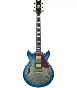 Ibanez AM93QA Jet Blue Burst