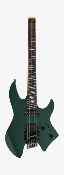 1 Sire Larry Carlton X6 Headless 6 string Metallic Green electric guitar Station Music Rennes Montgermont