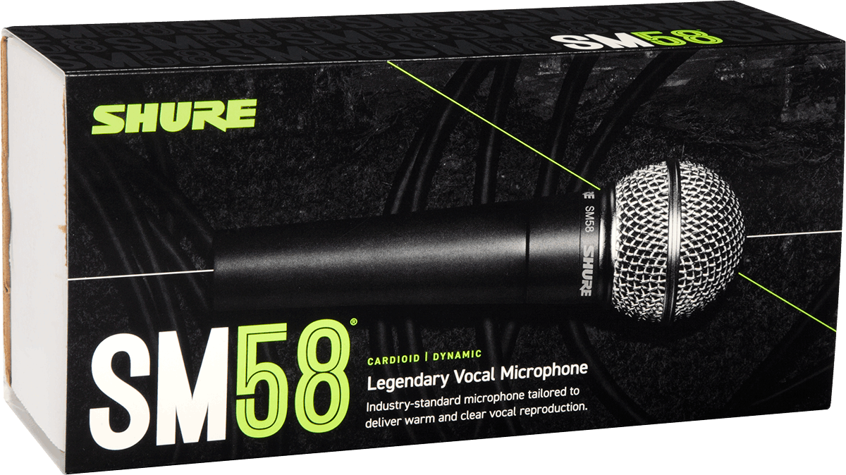 Micro Shure SSE-SM58-LCE-B Station-Music Rennes Montgermont
