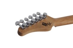 4 Schecter Nick Johnston signature HSS Traditionnal Atomic Orange guitare électrique Station Music Rennes Montgermont