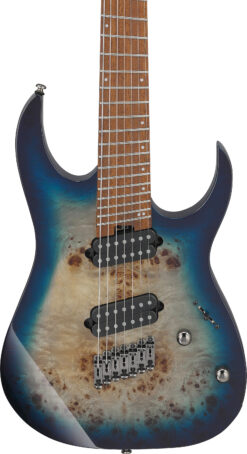 4 Ibanez RGMS7PBCBS guitare électrique 7 cordes multiscale Station Music Rennes Montgermont