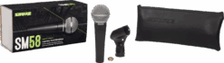 Micro Shure SSE-SM58-LCE-B Station-Music Rennes Montgermont