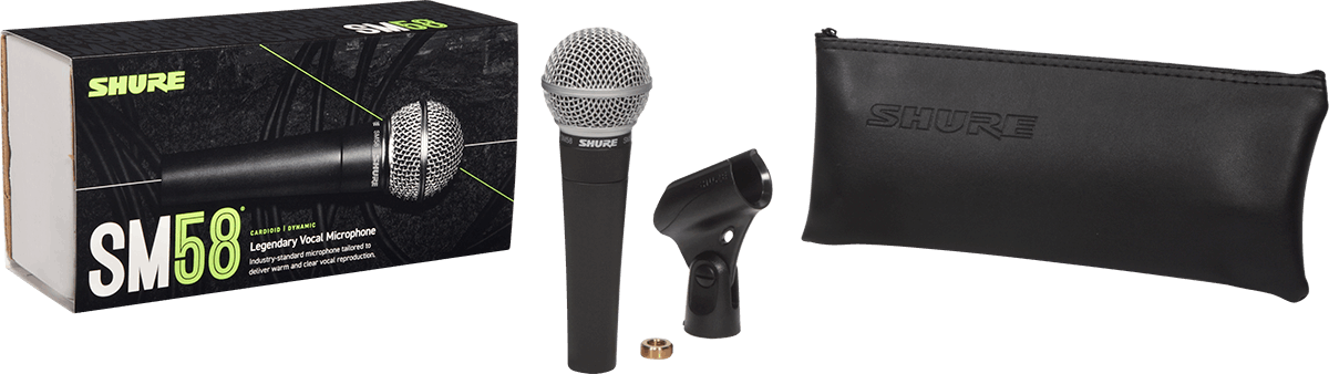 Micro Shure SSE-SM58-LCE-B Station-Music Rennes Montgermont