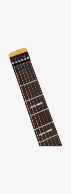 5 Sire Larry Carlton X6 Headless 6 string Metallic Green electric guitar Station Music Rennes Montgermont