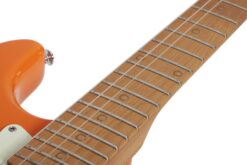 6 Schecter Nick Johnston signature HSS Traditionnal Atomic Orange guitare électrique Station Music Rennes Montgermont