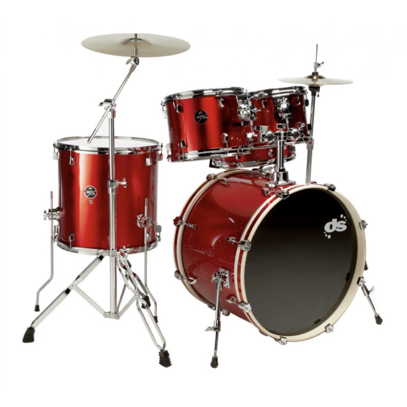 ds-drum-dsx-series-20101214cc-14x55-candy-red-sparkle batterie acoustique station-music Montgermont Rennes_1