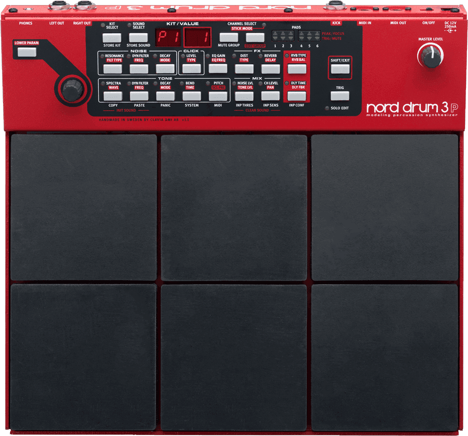 KNO-NORD-DRUM3P multipad percussion batterie Station-Music Rennes Montgermont Musique_.