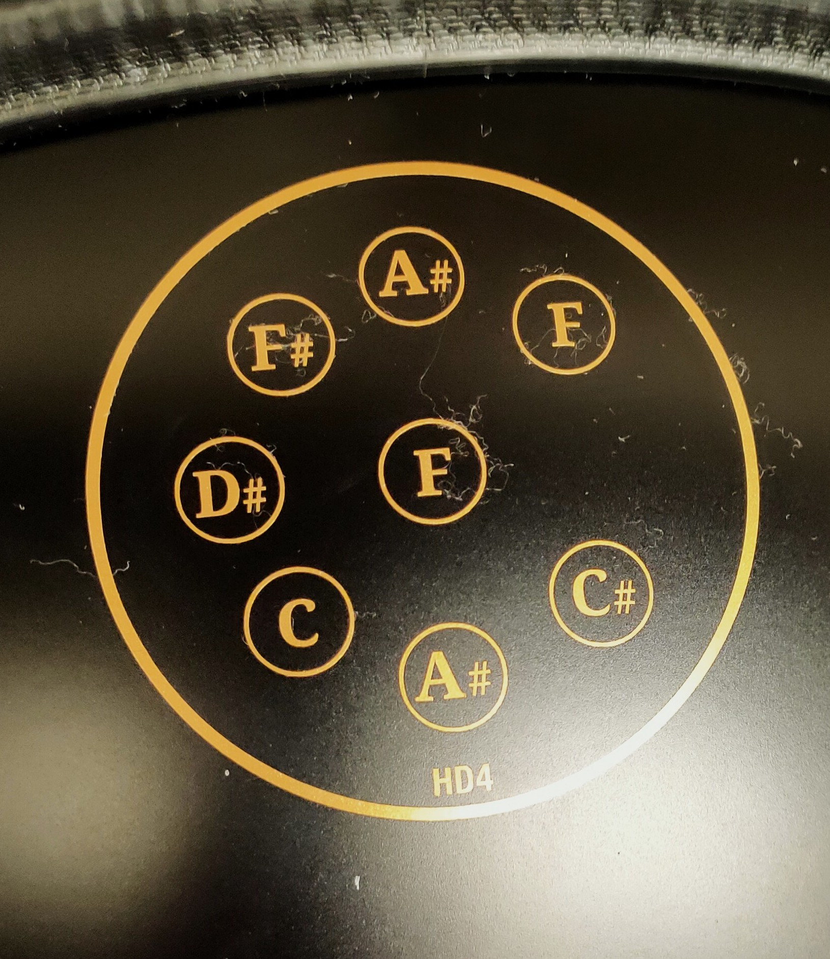 Meinl HD4 Handpan Meinl D KURDsonotherapie bien-etre instruments du monde Station-Music Rennes Montgermont