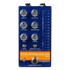 1 Empress Effects compressor MKII pedale effet compresseur guitare magasin de musique Station Music Rennes Montgermont