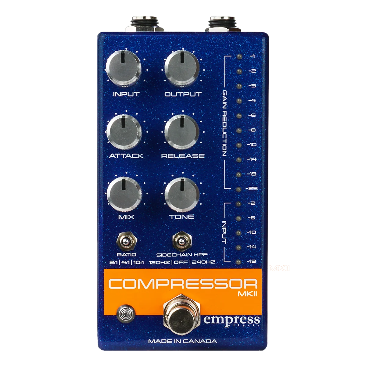1 Empress Effects compressor MKII pedale effet compresseur guitare magasin de musique Station Music Rennes Montgermont