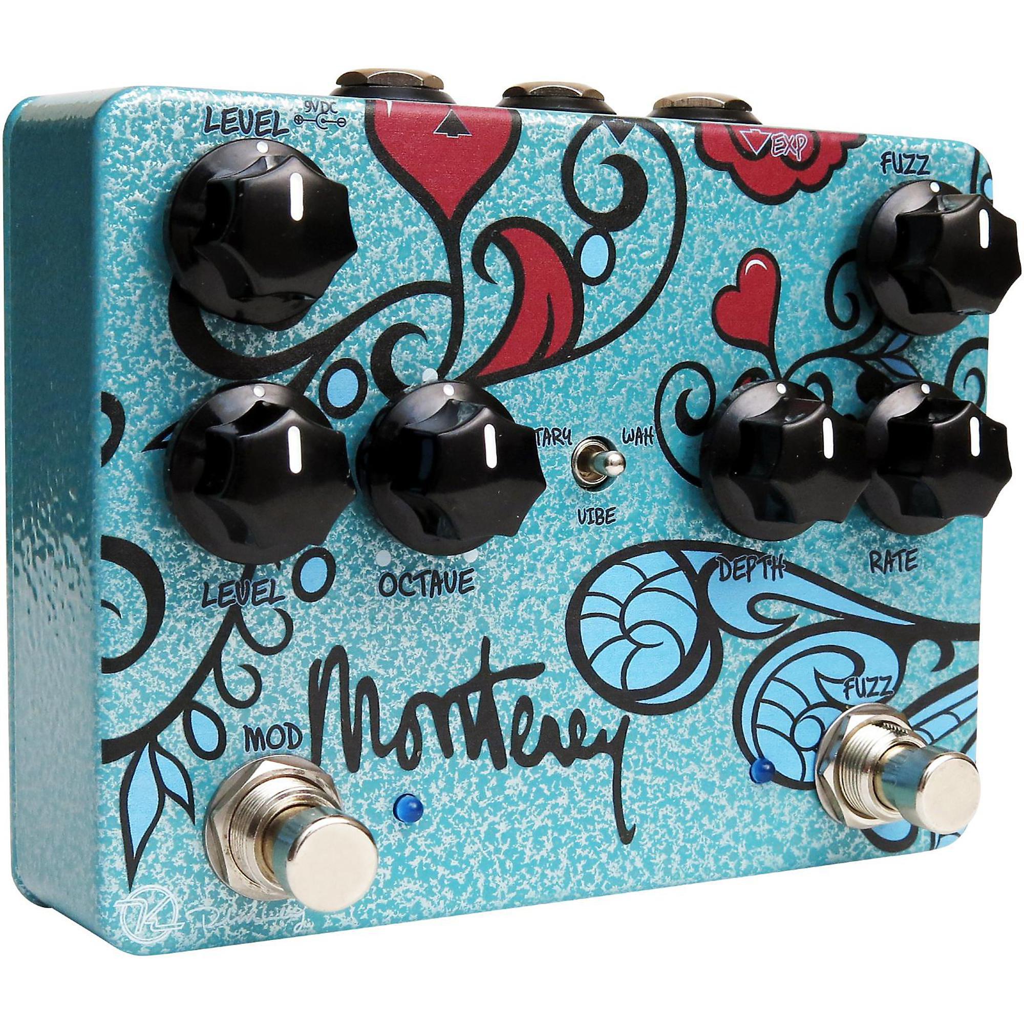 2 Keeley Electronics Monterey Rotary Fuzz Vibe pédale effet guitare Station Music magasin de musique Rennes Montgermont