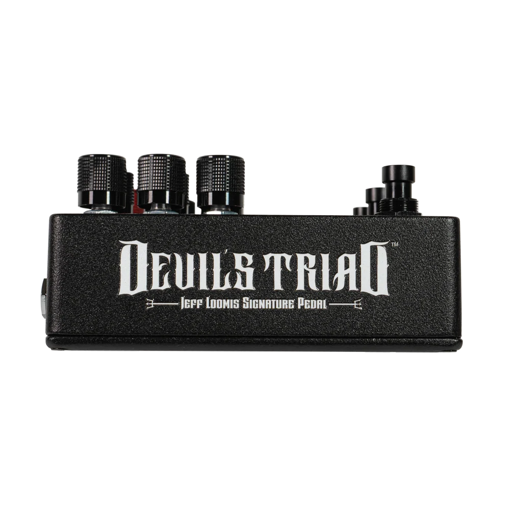 4 Allpedal Devil's Triad Jeff Loomis pedale multi-effets guitare distorsion delay reverb boost magasin de musique Station Music rennes montgermont