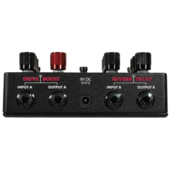 6 Allpedal Devil's Triad Jeff Loomis pedale multi-effets guitare distorsion delay reverb boost magasin de musique Station Music rennes montgermont