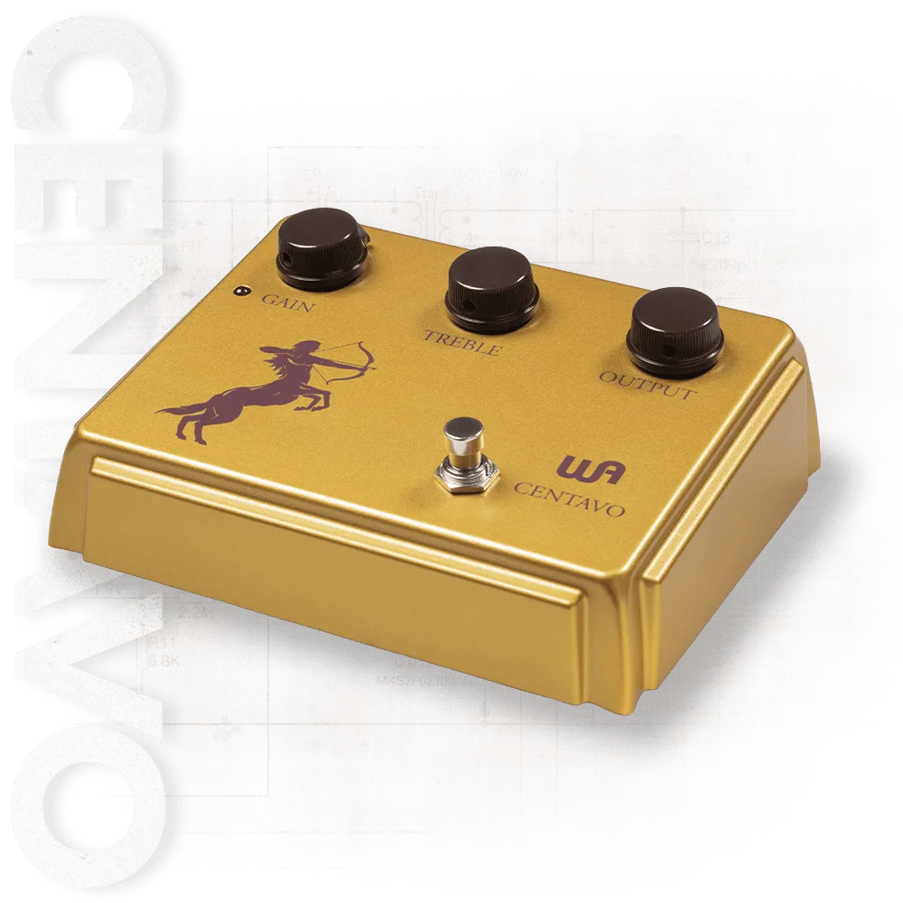 2 Warm Audio Centavo overdrive pédale guitare électrique Station Music magasin de musique Rennes Montgermont