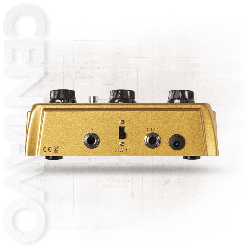 3 Warm Audio Centavo overdrive pédale guitare électrique Station Music magasin de musique Rennes Montgermont