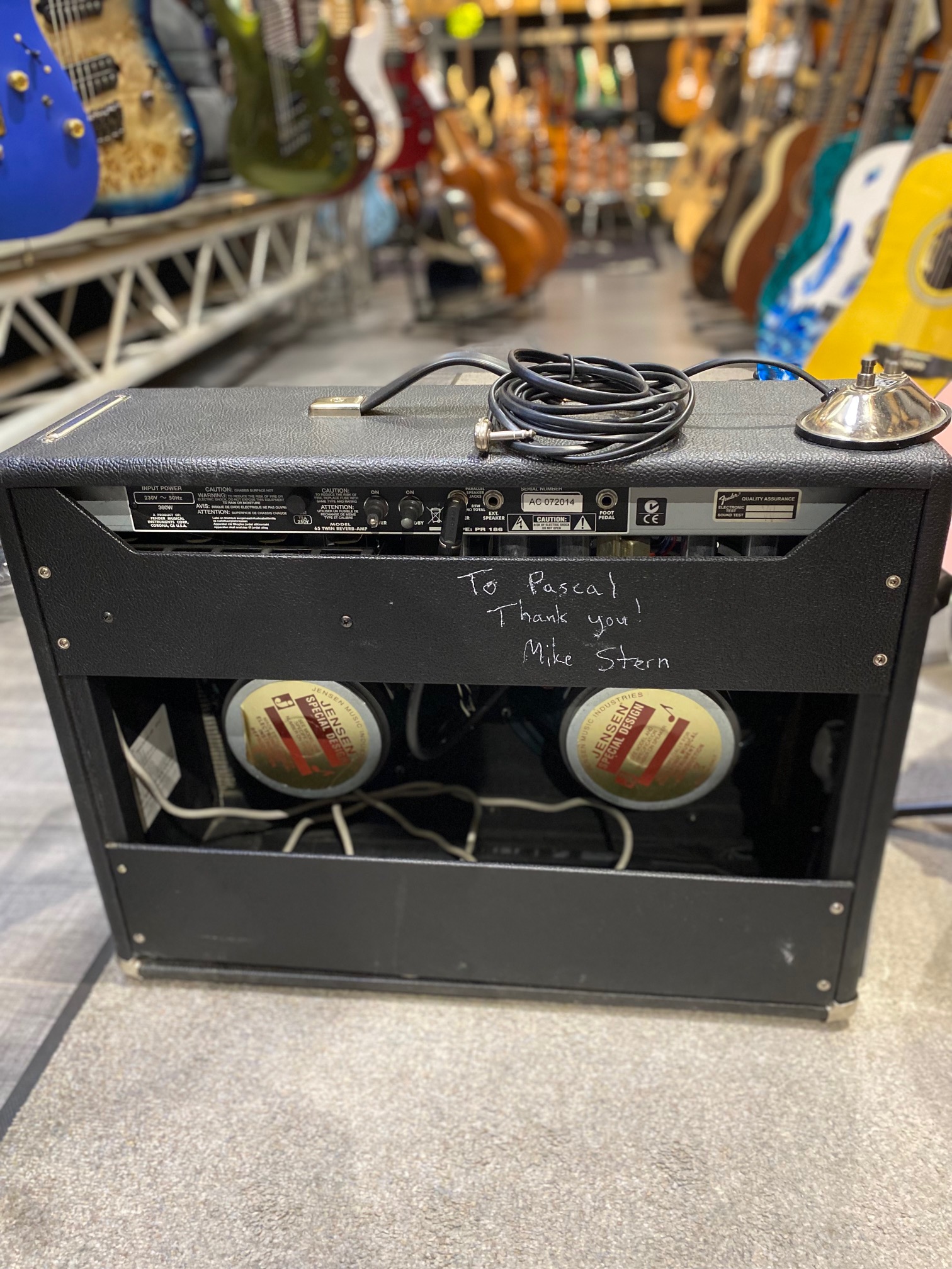 Ampli Fender 65 Twin Reverb – Image 5